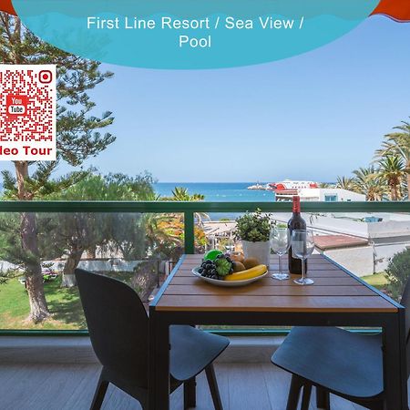 Go2Tenerife Apart'Dida Pool & First Line Of The Sea Los Cristianos  Exteriér fotografie